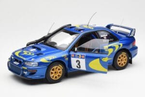 Subaru Impreza WRC #3 C. McRae / N. Grist Safari Rally Winner 1997 AUTOart 1:18 89792 Metall — bild 2 av 8