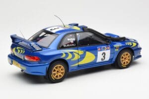Subaru Impreza WRC #3 C. McRae / N. Grist Safari Rally Winner 1997 AUTOart 1:18 89792 Metall — bild 3 av 8