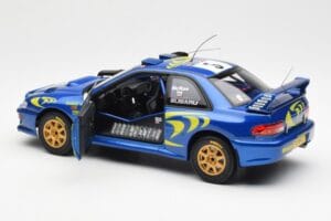 Subaru Impreza WRC #3 C. McRae / N. Grist Safari Rally Winner 1997 AUTOart 1:18 89792 Metall — bild 5 av 8