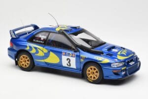 Subaru Impreza WRC #3 C. McRae / N. Grist Safari Rally Winner 1997 AUTOart 1:18 89792 Metall — bild 6 av 8