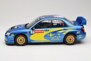 Subaru Impreza WRC S9 #7 P. Solberg / P. Mills Rally Great Britain 2003 Otto 1:12 G092 Resin — bild 3 av 6