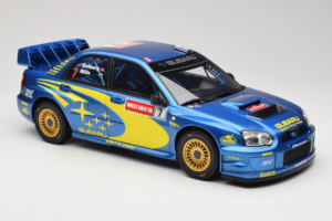 Subaru Impreza WRC S9 #7 P. Solberg / P. Mills Rally Great Britain 2003 Otto 1:12 G092 Resin — bild 4 av 6