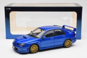 Subaru Impreza WRX STI GD Blå AUTOart 1:18 78681 Metall — bild 8 av 8