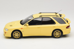 Subaru Impreza WRX STI Version VI Sport Wagon Cashmere Yellow Otto 1:18 OT1198 Metall — bild 3 av 6