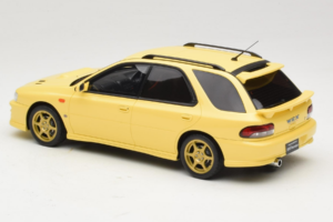 Subaru Impreza WRX STI Version VI Sport Wagon Cashmere Yellow Otto 1:18 OT1198 Metall — bild 5 av 6