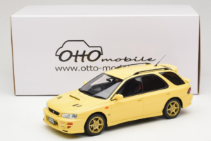Subaru Impreza WRX STI Version VI Sport Wagon Cashmere Yellow Otto 1:18 OT1198 Metall — bild 6 av 6