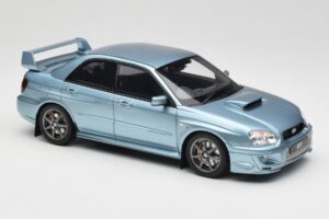 Subaru Impreza WRX STi WR1 GD P. Solberg Edition Ice Blue Metallic Otto 1:18 OT1114 Resin — bild 4 av 6
