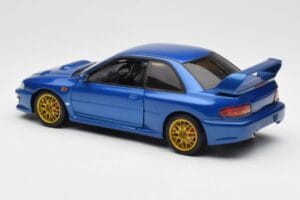 Subaru Impreza WRX Type R Blå AUTOart 1:18 78612 Metall — bild 7 av 8