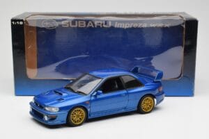 Subaru Impreza WRX Type R Blå AUTOart 1:18 78612 Metall — bild 8 av 8