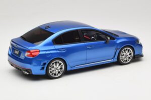 Subaru WRX STI S207 Blå Otto 1:18 OT1182 Resin — bild 2 av 6