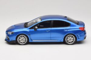 Subaru WRX STI S207 Blå Otto 1:18 OT1182 Resin — bild 3 av 6