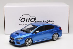 Subaru WRX STI S207 Blå Otto 1:18 OT1182 Resin — bild 6 av 6