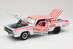 Dodge 330 Super Stock Ramchargers NHRA 1964 Highway 61 1:18 50044 Metall — bild 2 av 8