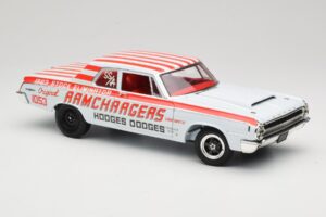 Dodge 330 Super Stock Ramchargers NHRA 1964 Highway 61 1:18 50044 Metall — bild 6 av 8