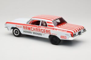 Dodge 330 Super Stock Ramchargers NHRA 1964 Highway 61 1:18 50044 Metall — bild 7 av 8