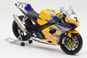 Suzuki GSX-R 1000 Team Alstare Corona Extra Y. Kagayama WSB 2005 Minichamps 1:12 122052271 Metall — bild 4 av 6
