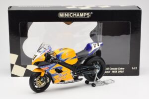 Suzuki GSX-R 1000 Team Alstare Corona Extra Y. Kagayama WSB 2005 Minichamps 1:12 122052271 Metall — bild 6 av 6