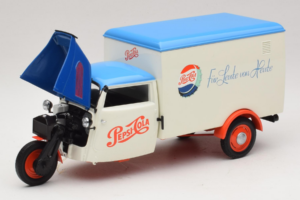 Tempo Dreirad Kastenwagen Pepsi Minichamps 1:18 150099024 Metall — bild 2 av 8