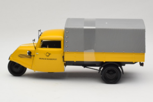 Tempo Hanseat Kastenwagen Deutsche Post Minichamps 1:18 TEMPO001 Metall — bild 3 av 6