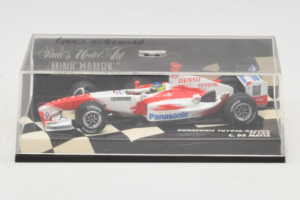 Toyota TF104 Panasonic #16 C. da Matta Panasonic Toyota Racing 2004 Minichamps 1:43 400040016 Metall — bild 4 av 5