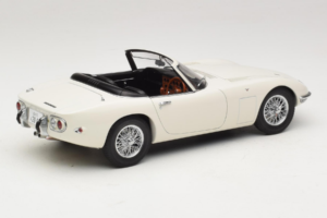 Toyota 2000 GT Cabriolet Vit James Bond Collection AUTOart 1:18 78731 Metall — bild 3 av 8