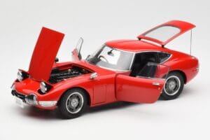 Toyota 2000 GT Röd AUTOart 1:18 78741 Metall — bild 2 av 8