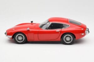 Toyota 2000 GT Röd AUTOart 1:18 78741 Metall — bild 4 av 8