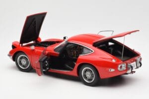 Toyota 2000 GT Röd AUTOart 1:18 78741 Metall — bild 5 av 8
