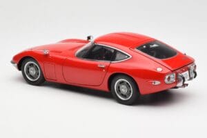 Toyota 2000 GT Röd AUTOart 1:18 78741 Metall — bild 7 av 8