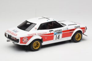 Toyota Celica 2000 GT RA21 #14 P-I. Walfridson RAC Rally 1977 IXO 1:18 18RMC189B Metall — bild 2 av 6