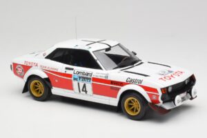 Toyota Celica 2000 GT RA21 #14 P-I. Walfridson RAC Rally 1977 IXO 1:18 18RMC189B Metall — bild 4 av 6