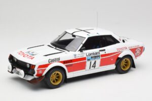 Toyota Celica 2000 GT RA21 #14 P-I. Walfridson RAC Rally 1977 IXO 1:18 18RMC189B Metall