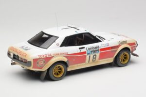 Toyota Celica 2000 GT RA21 #18 J-L. Therier RAC Rally 1977 IXO 1:18 18RMC189C Metall — bild 2 av 6
