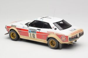 Toyota Celica 2000 GT RA21 #18 J-L. Therier RAC Rally 1977 IXO 1:18 18RMC189C Metall — bild 5 av 6