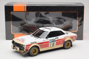 Toyota Celica 2000 GT RA21 #18 J-L. Therier RAC Rally 1977 IXO 1:18 18RMC189C Metall — bild 6 av 6