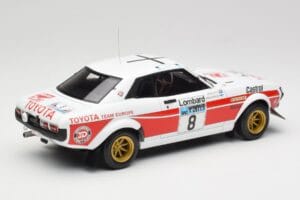Toyota Celica 2000 GT RA21 #8 H. Mikkola / A. Hertz RAC Rally 1977 IXO 1:18 18RMC189A Metall — bild 2 av 6