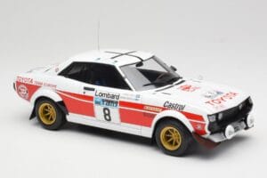 Toyota Celica 2000 GT RA21 #8 H. Mikkola / A. Hertz RAC Rally 1977 IXO 1:18 18RMC189A Metall — bild 4 av 6