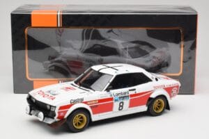 Toyota Celica 2000 GT RA21 #8 H. Mikkola / A. Hertz RAC Rally 1977 IXO 1:18 18RMC189A Metall — bild 6 av 6