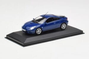 Toyota Celica T200 Mörkblå Minichamps 1:43 TOYOTA006 Metall — bild 2 av 4