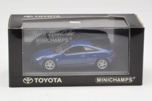 Toyota Celica T200 Mörkblå Minichamps 1:43 TOYOTA006 Metall — bild 4 av 4