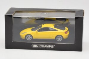 Toyota Celica T230 Gul Minichamps 1:43 430168924 Metall — bild 4 av 4