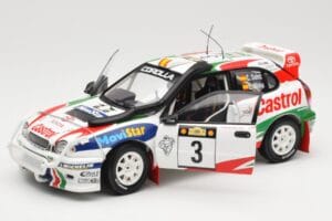 Toyota Corolla WRC #3 C. Sainz / L. Moya Safari Rally 1999 AUTOart 1:18 89982 Metall — bild 2 av 8