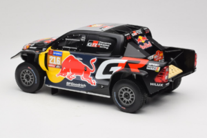 Toyota GR DKR Hilux Evo #216 S. Quintero / D. Zenz Rally Dakar 2024 IXO 1:18 18RMC238B Metall — bild 5 av 6