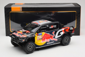 Toyota GR DKR Hilux Evo #216 S. Quintero / D. Zenz Rally Dakar 2024 IXO 1:18 18RMC238B Metall — bild 6 av 6