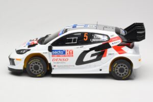Toyota GR Yaris Rally1 #5 Toyota Gazoo Racing WRT S. Pajari / E. Malkonen Rally Finland 2024 IXO 1:18 18RMC217 Metall — bild 3 av 6