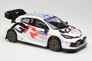 Toyota GR Yaris Rally1 #5 Toyota Gazoo Racing WRT S. Pajari / E. Malkonen Rally Finland 2024 IXO 1:18 18RMC217 Metall — bild 4 av 6