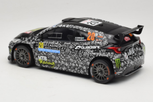 Toyota GR Yaris Rally2 #20 O. Solberg / E. Edmondson Rally Monte Carlo 2025 IXO 1:18 18RMC232 Metall — bild 5 av 6