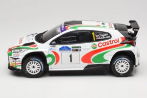 Toyota GR Yaris Rally2 #1 C. Ingram / R. Whittock Voyonic Grampian Forest Rally 2024 IXO 1:18 18RMC213 Metall — bild 3 av 6