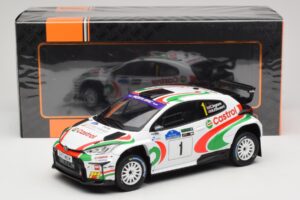 Toyota GR Yaris Rally2 #1 C. Ingram / R. Whittock Voyonic Grampian Forest Rally 2024 IXO 1:18 18RMC213 Metall — bild 6 av 6