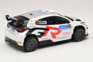 Toyota GR Yaris Rally2 #37 Y. Yamamoto Rally Finland 2024 IXO 1:18 18RMC212A Metall — bild 2 av 6